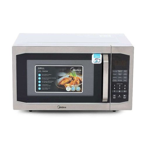Midea Grill Microwave Oven With Digital Controls 42L 42 l 1100 W EG142A5L Silver/Black